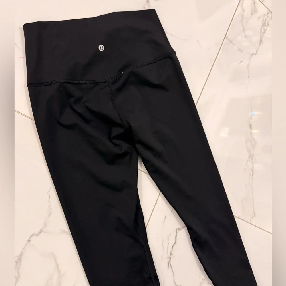 Lululemon Black High-Waisted Leggings Size S